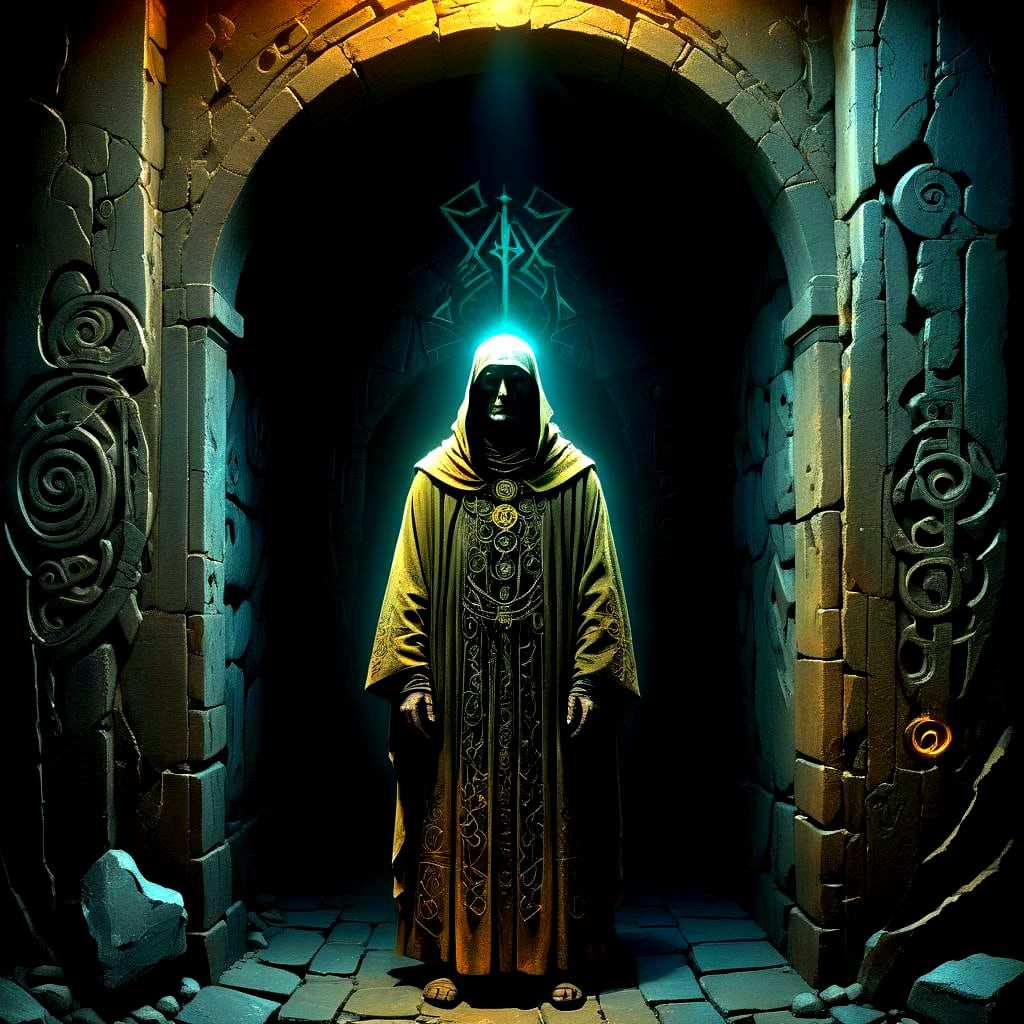 AI Portrait: Confident, Brave, Mystic Character