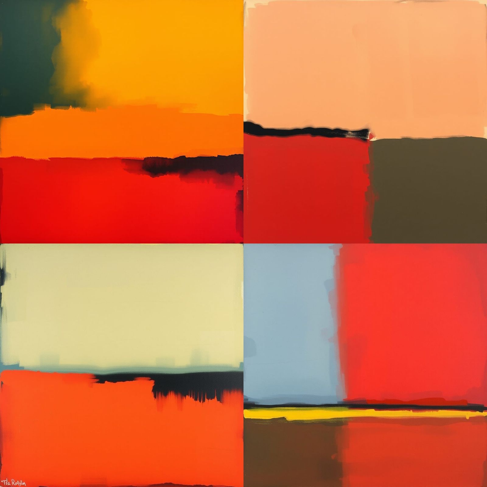 Abstract Expressionism: Color Field Painting