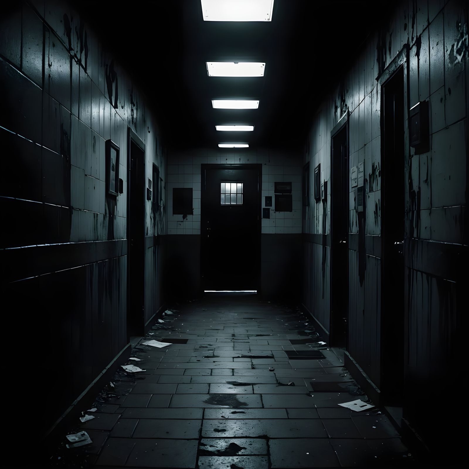 Liminal Spaces with Horror Aesthetic in High Definition