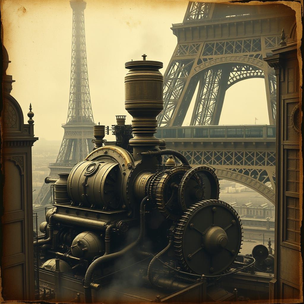 Dystopian Paris, 1900: A Glimpse of a Futuristic Past