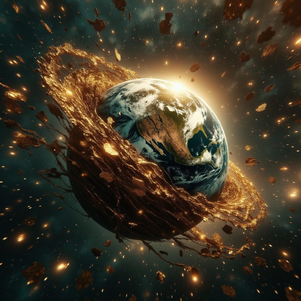 Conjured up your being