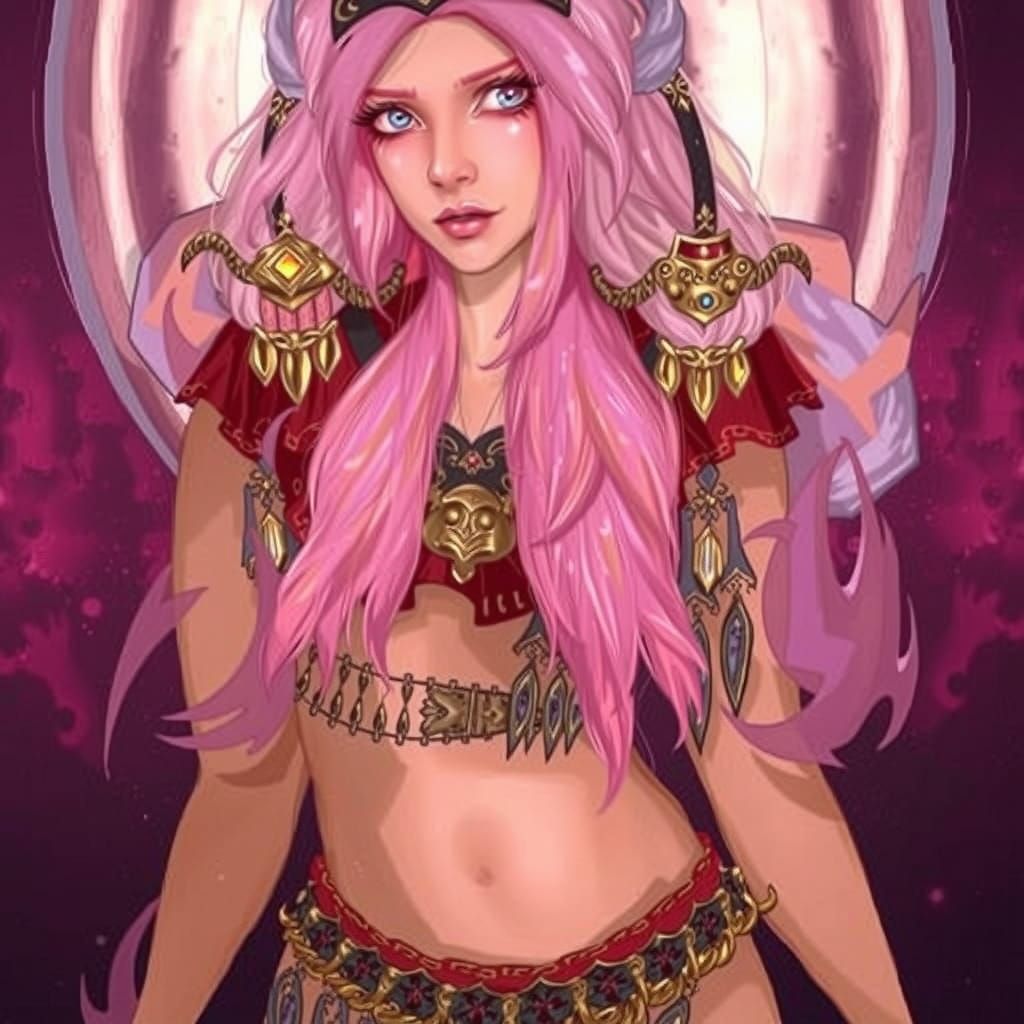 Devious Satureya: Genderbending Evil Beauty