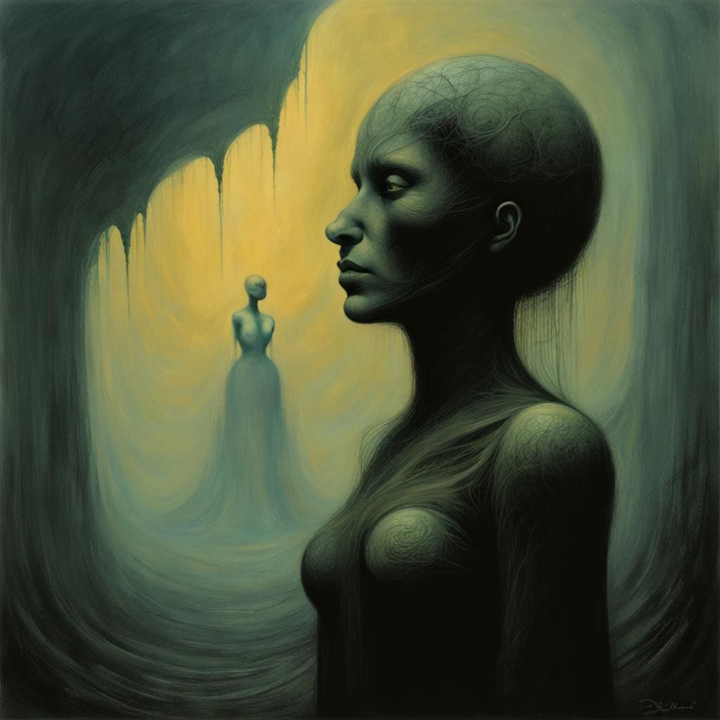 Dystopian Domme: Surreal Dark Art