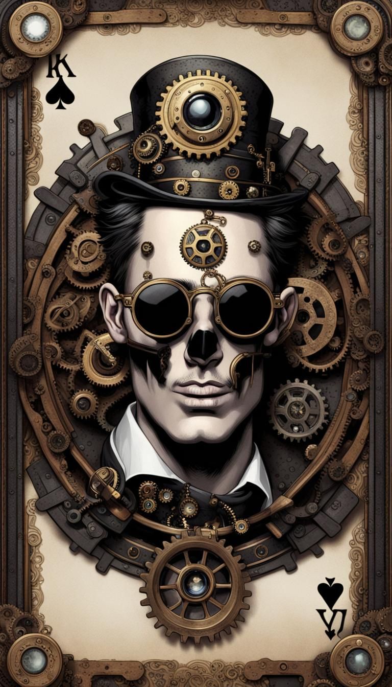 I may turn this into the Ace of Spades using gimp!