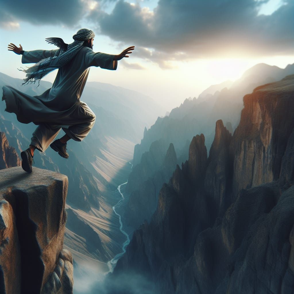 Man Leaps from Mountain, Believing He Can Fly
