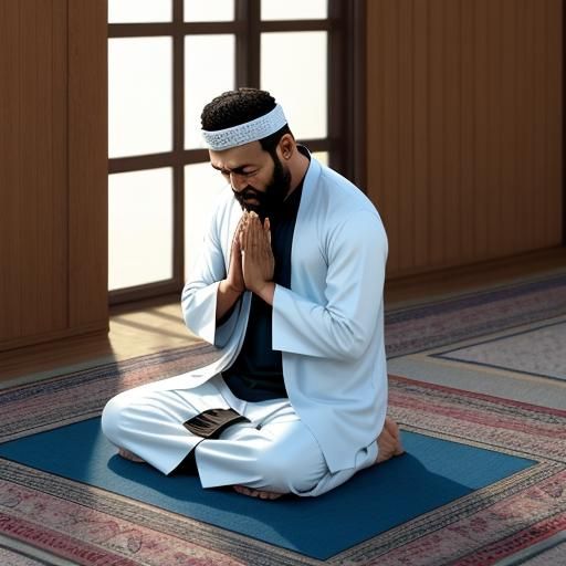 Muslim Man Praying