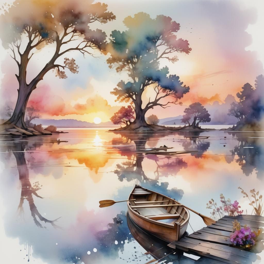 warm day for a calm ride