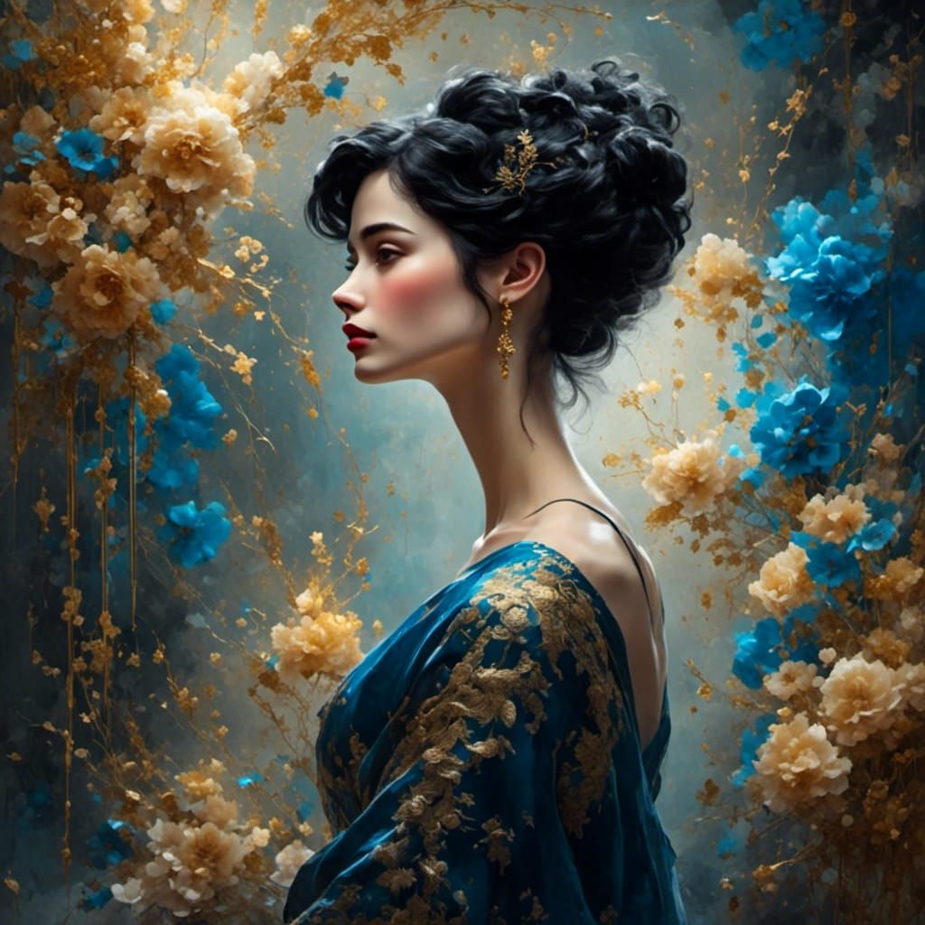 <lora:sparkles:1.0> <lora:eye:1.0>  a painting of a pretty m...