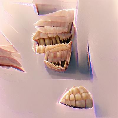 AI Generated Image of Teeth