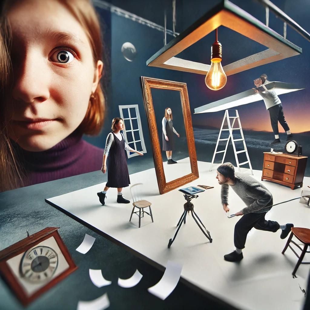 Abstract Image: The Distraction Concept