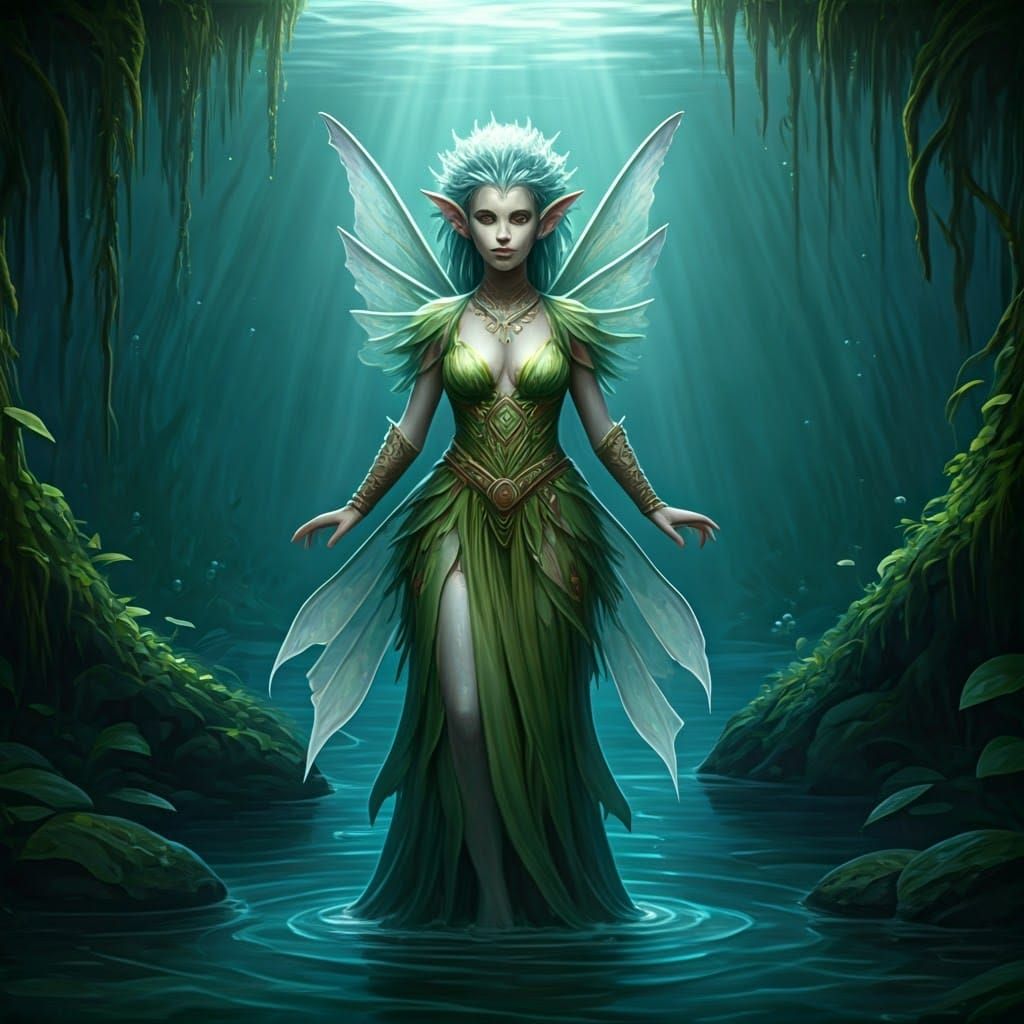 Mysterious Water Fey Folk of the River