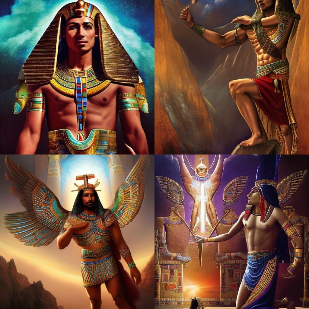 Ra Reveals Himself: A Godlike Portrait