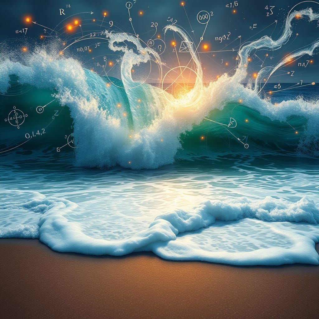 Ethereal Mathematics Unfolding on the Shore