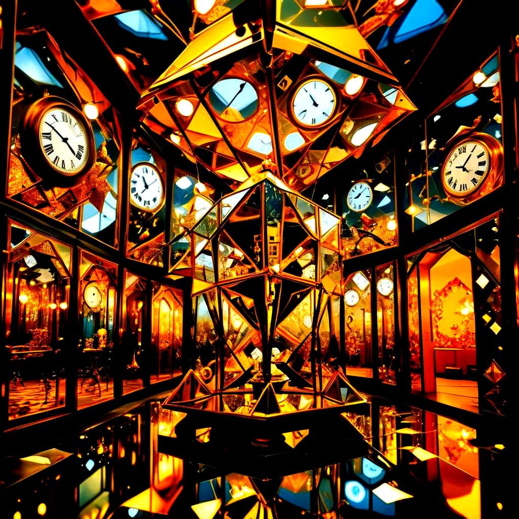 Diamond Room Matrix: Dimensional Space with Golden Chimes