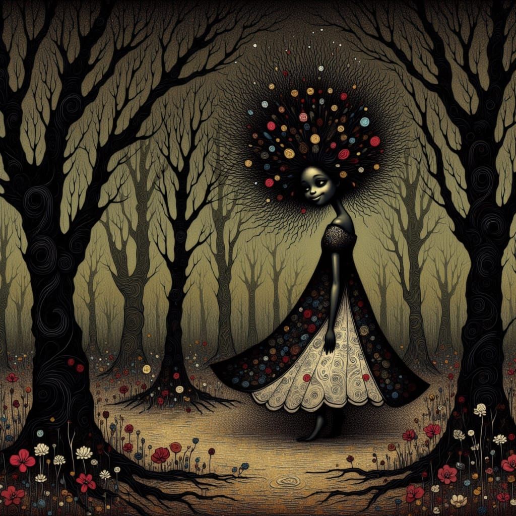 <lora:Whimsical Whispers:1.0> lonely wanderer, brocade cape,...