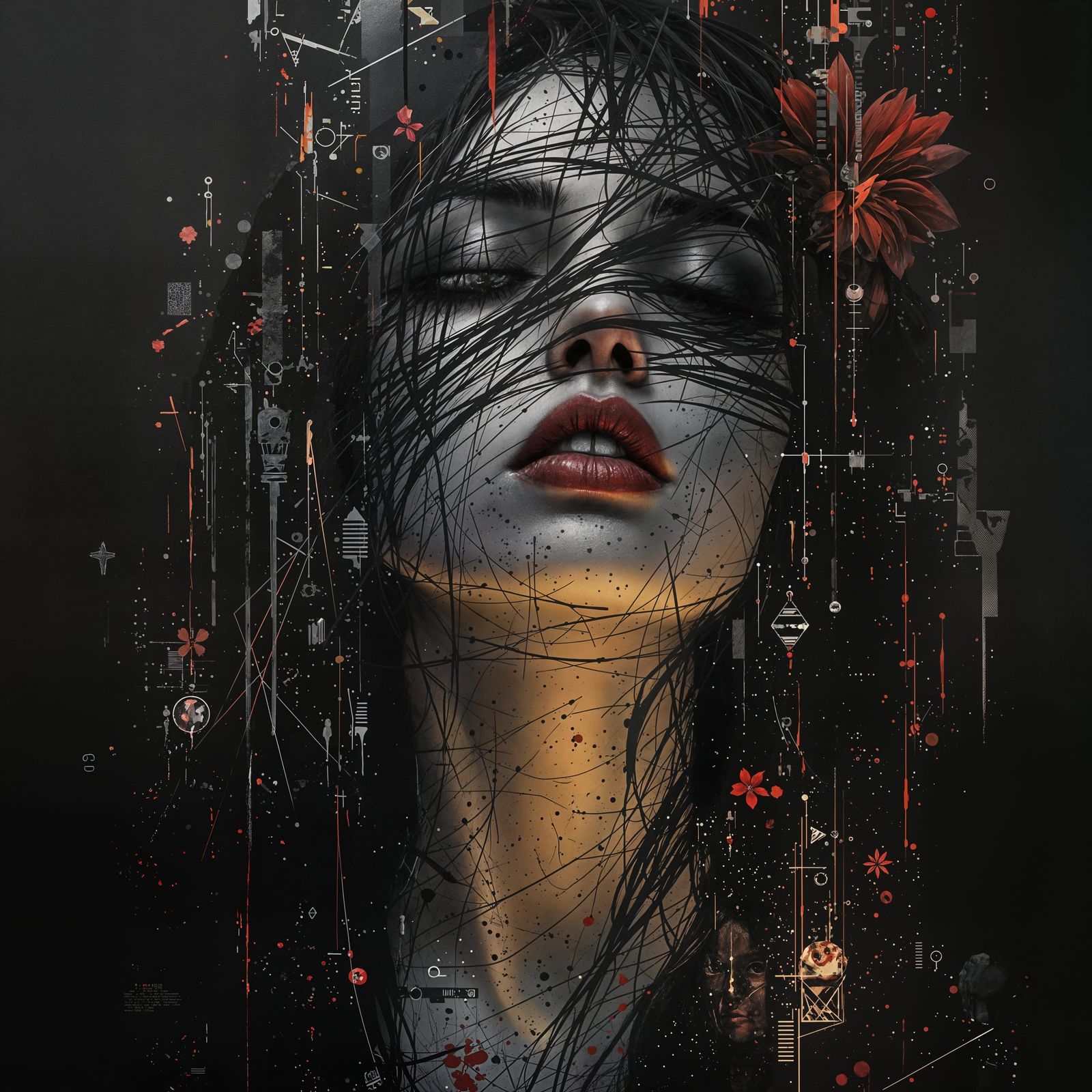 Distorted Beauty in Dark Fantasy