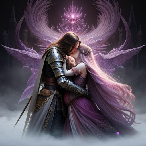 Warrior prince and his pregnant beloved princess