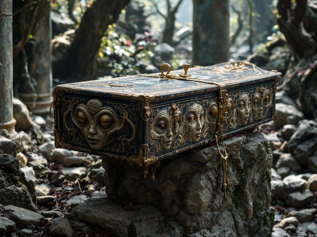 Sanxingdui Stunning Alien Bookfrocks Tombs of Boat-Shaped Coffins