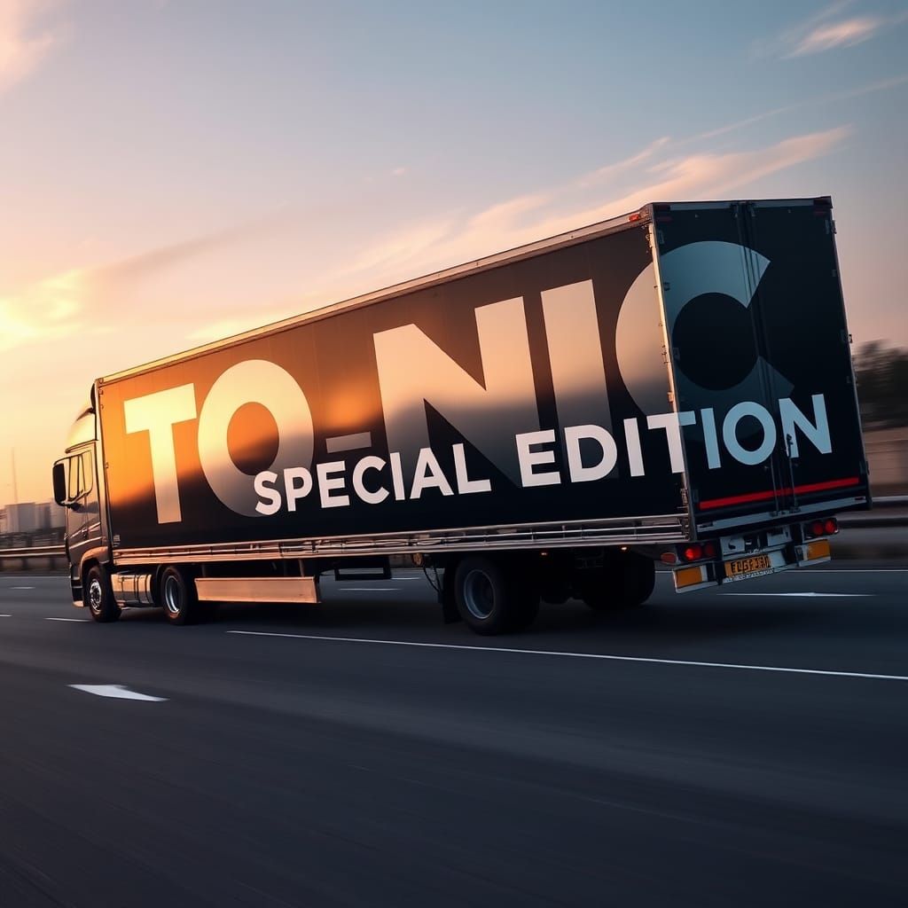 Tonic Special Edition Truck on Highway