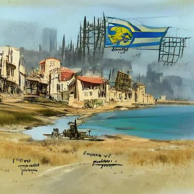 Post-Apocalyptic Cityscape Concept Art