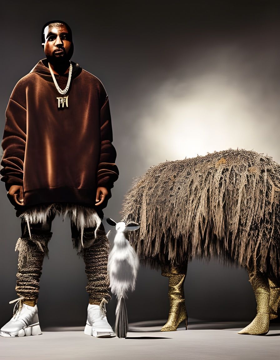 Kanye West, fashion victim