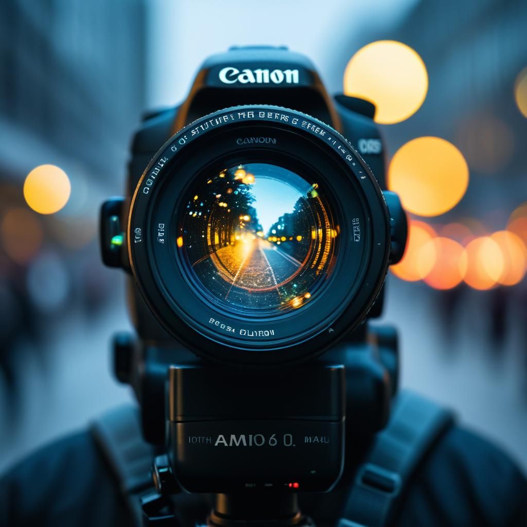 Futuristic Human Figure in Natural Lighting