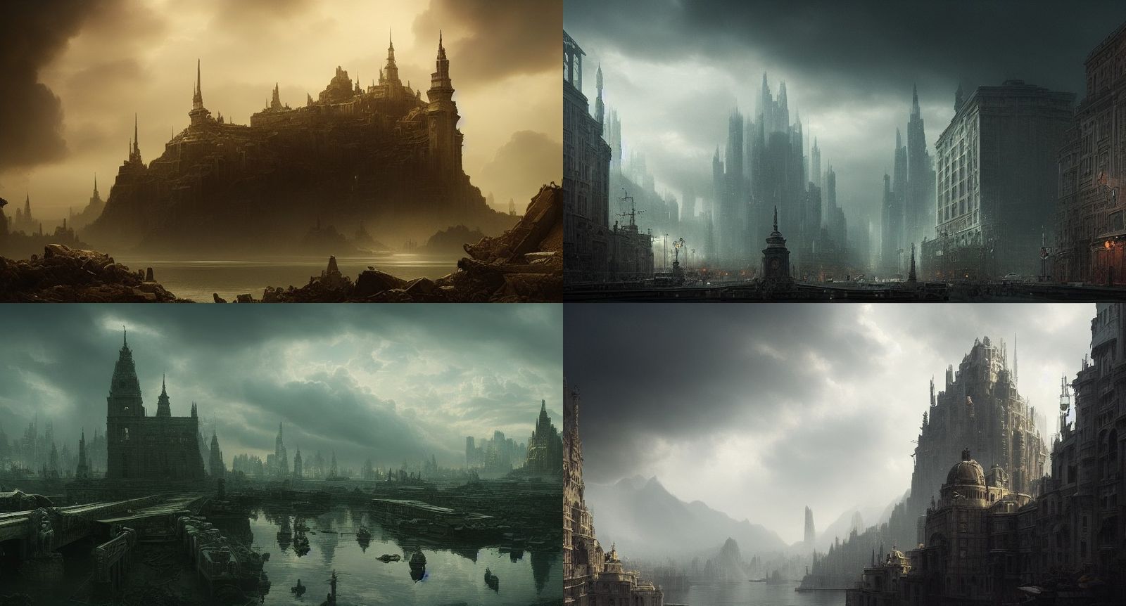 Epic Cinematic Digital Matte Painting
