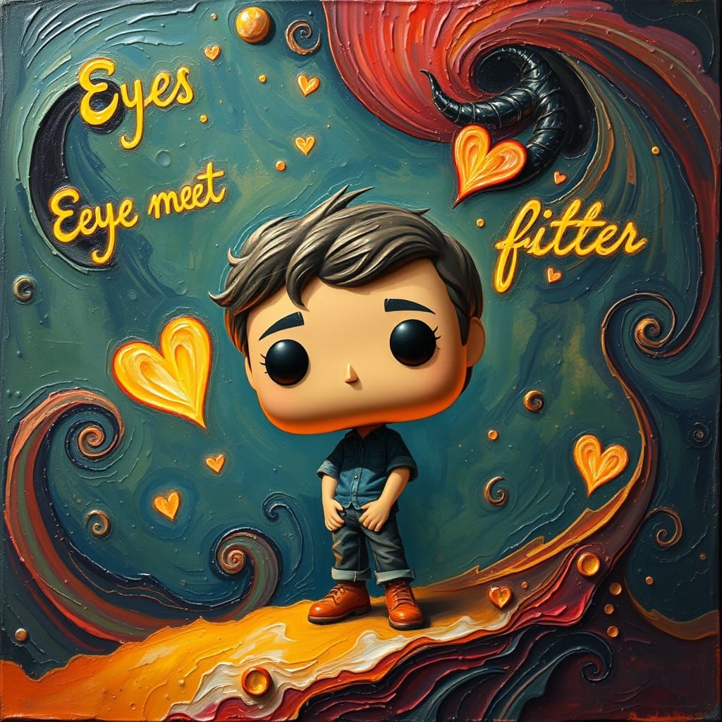 Dreamlike Scene of Tender Longing