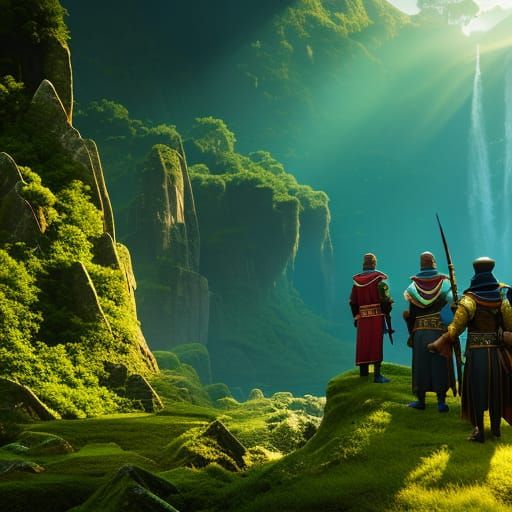 Explorers Discover Golden Lost City in Jungle