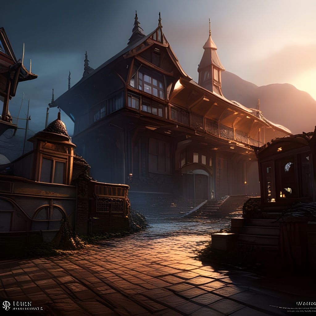 Jane Remover Frailty: Detailed Matte Painting in 8K