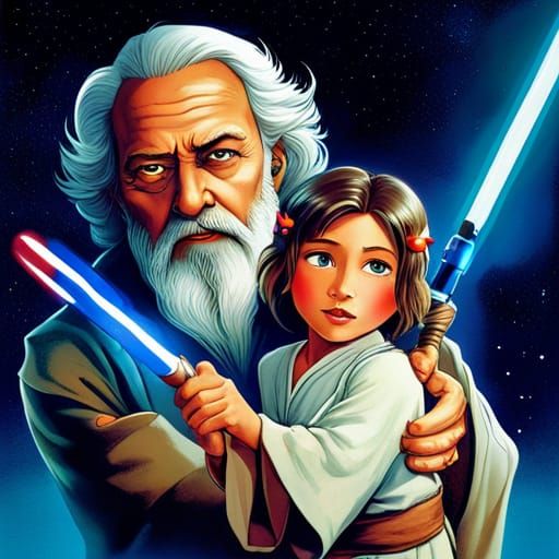 Grandpa is a Jedi!