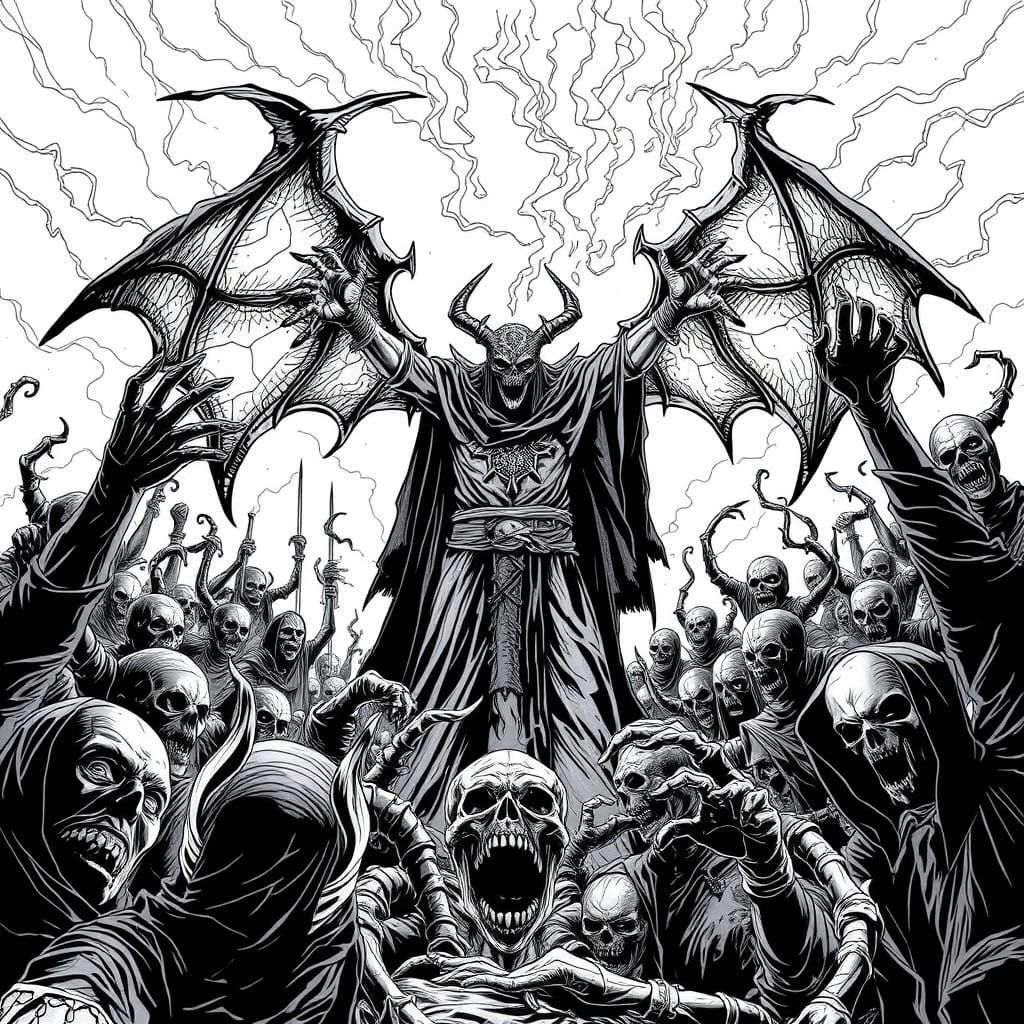 Dark Summoner Unleashes a Maelstrom of Unholy Horrors in a H...