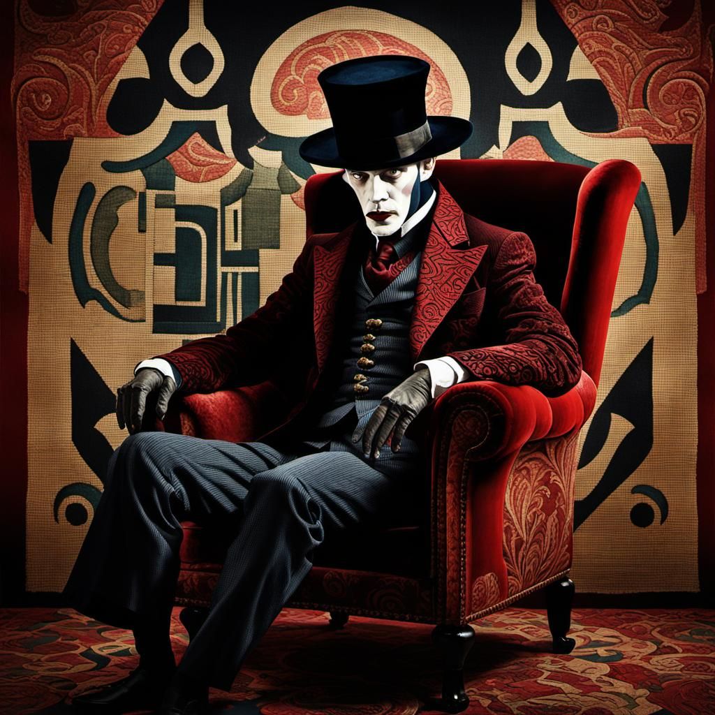 Vampire in Luxury Hat: Russian Avant-Garde Portrait