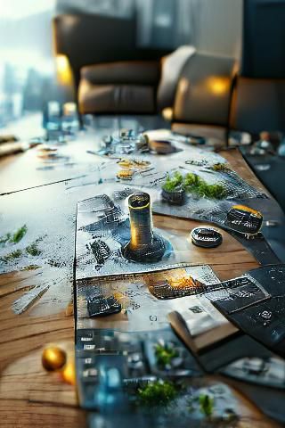 Abstract AI-Generated Conceptual Visualization