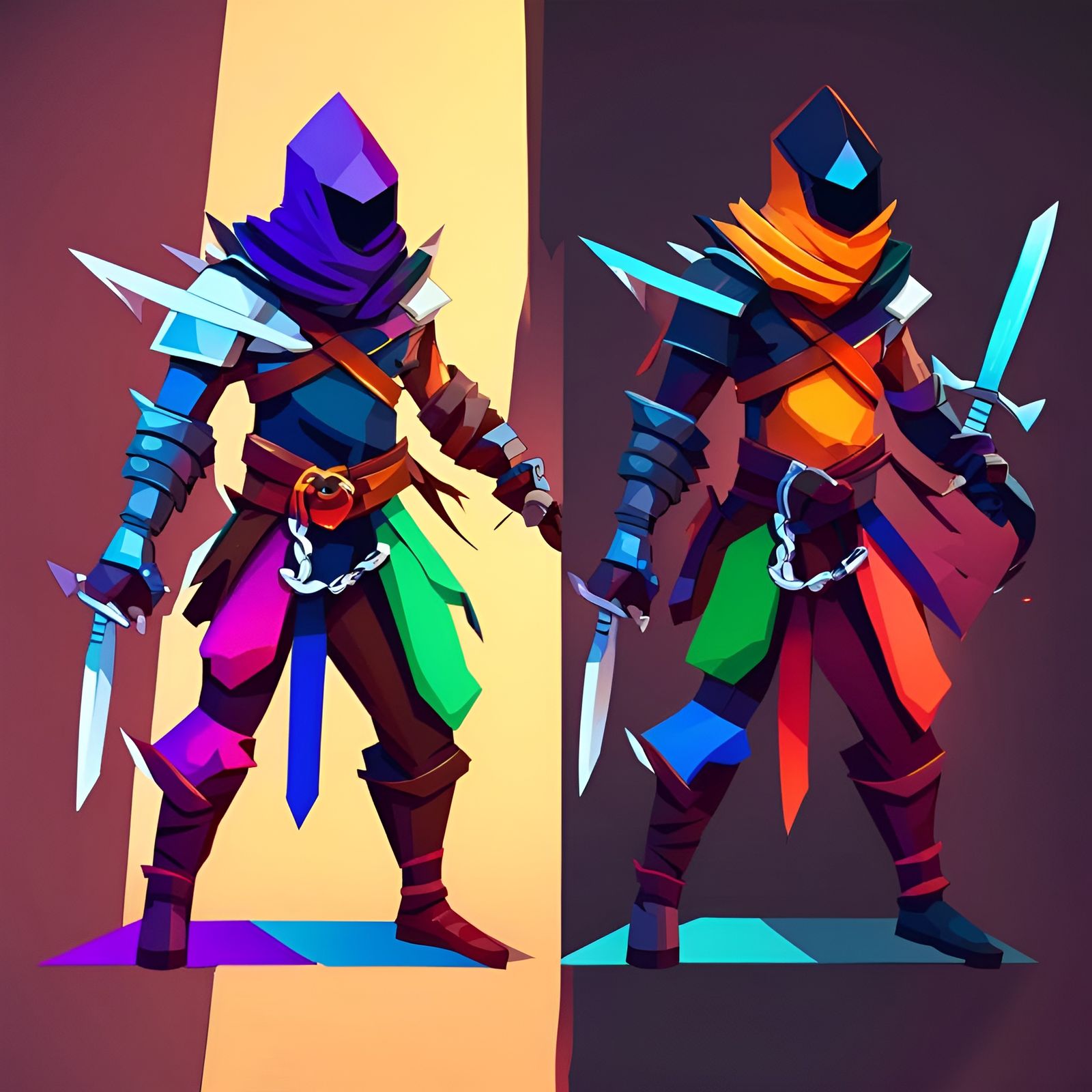 Videogame bandit character