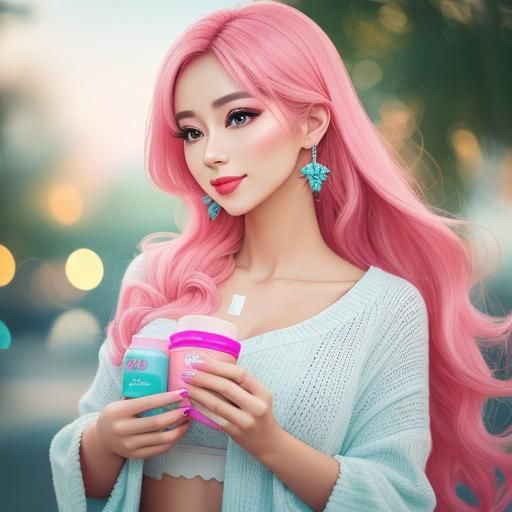 Vibrant Beauty and Health Hub in Pastel Colors