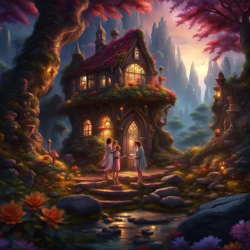 Enchanted Elves Discover Fairy Bookshop