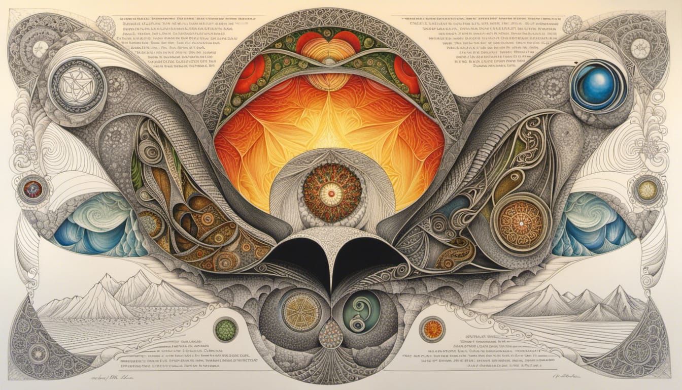 Abstract Fractal Geometry with Celtic Elements