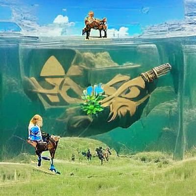 Breath of the Wild Inspired Landscape
