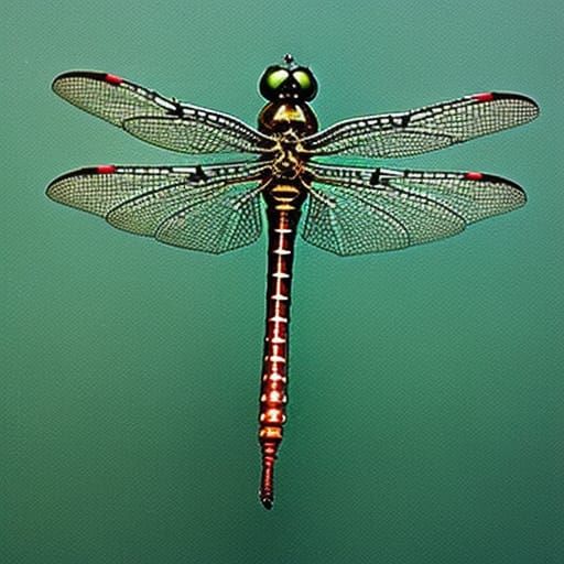 Gothic Dragonfly Illustration