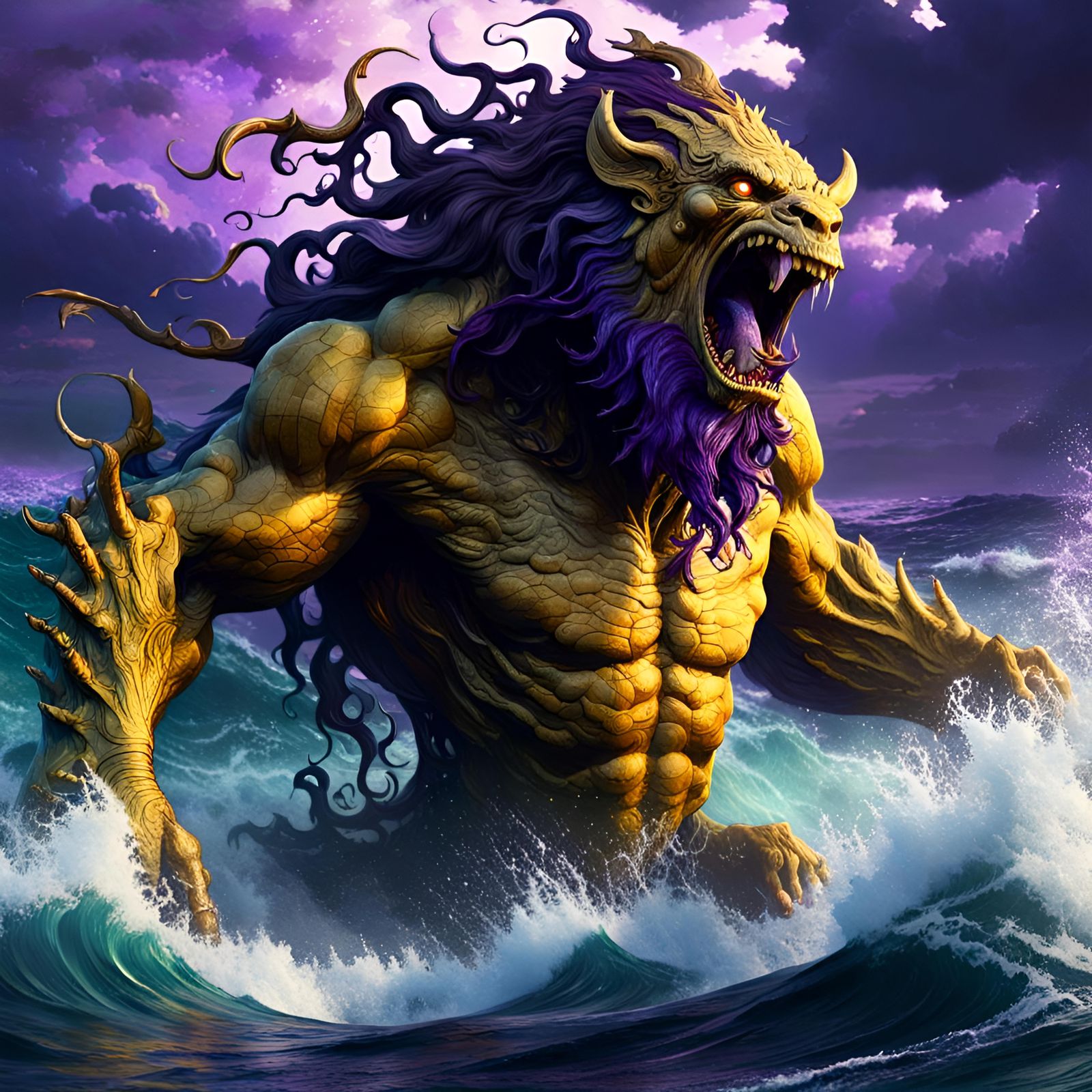 Ancient God of the Waves