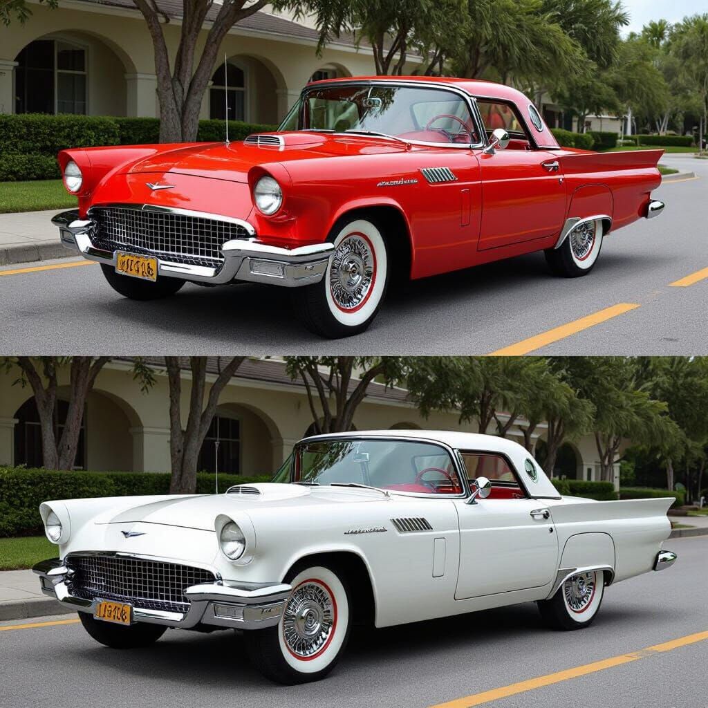 1957 Ford Thunderbird Reimagined for the 2020s