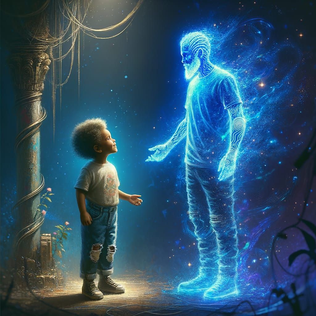 Holograms ( memories of my grandpa )