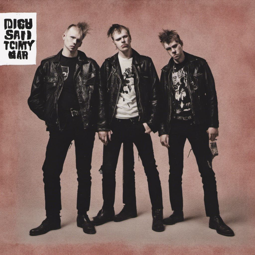 Finnish Punk Band Album Cover