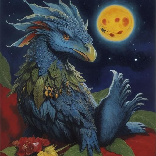 Mythical Singing Pet Creature: A Fantastic Depiction