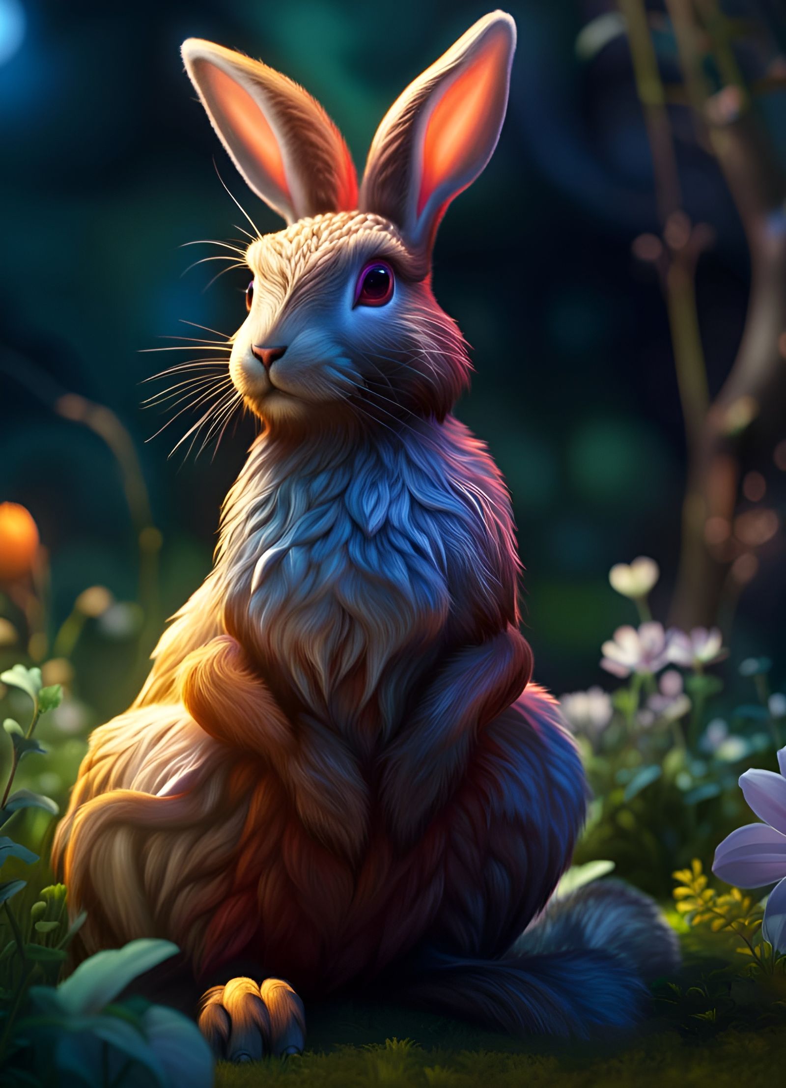 Bunny Taur in Magical Moonlight Garden