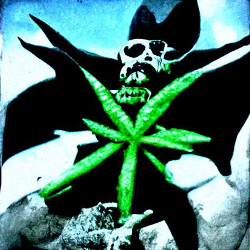 Black Magic Cannabis in Heavy Metal Style