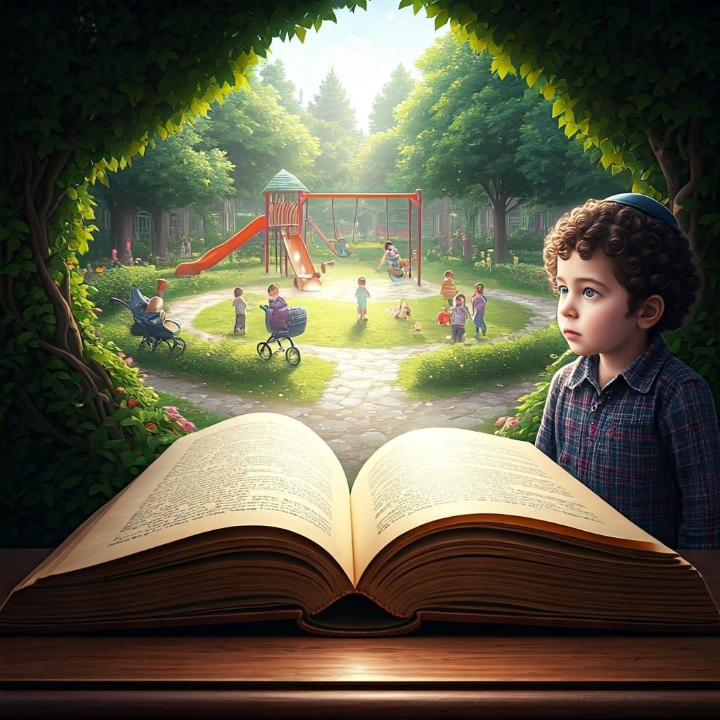 Magical Playground Emerges from Ancient Book