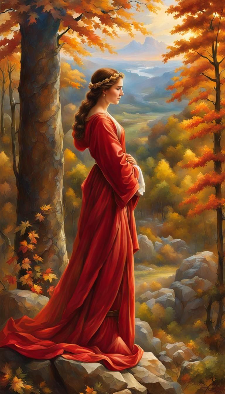 Biblical Peace in Baroque Oil Painting