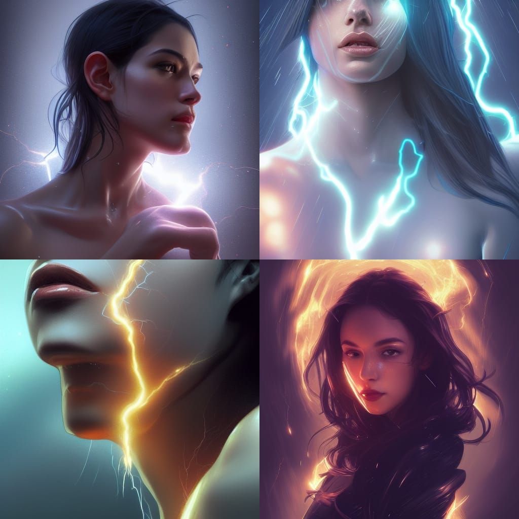 Electric Lightning Illuminates Human Nervous System